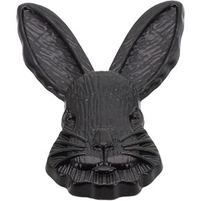 Rabbit Shape Zinc Alloy Door Knob Handle for Children’s Room, Kitchen Cabinets, Dressers, and Bedroom Furniture Decoration in Silver, Red Bronze, Gold, Black, Gray, or Bronze Color Options(Red bronze) in Kuwait