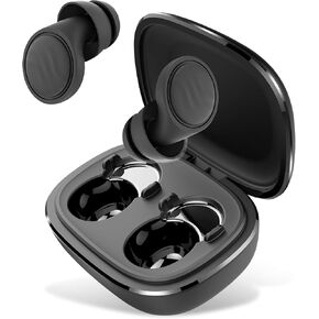 Ear Plugs for Sleeping Noise Cancelling - 35dB Reusable Ear Plugs with 7 Eartips and Carry Case - Flexible Hearing Protection - Replaceable Single/Double Eartips for Sleep, Focus, Travel, Work in Saudi Arabia