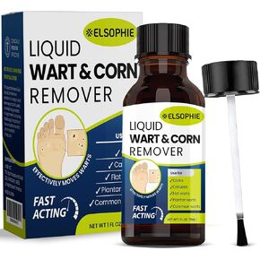 Fast-Acting Wart Remover Freeze Off with Salicylic Acid Maximum Strength for Men and Women - Plantar Wart Genital Wart Corns Calluses 1 oz in Saudi Arabia