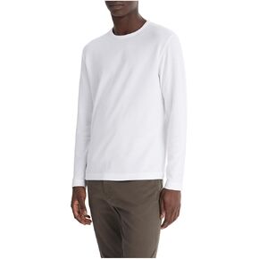 Vince Men's Pima Pique Long Sleeve Crew in Saudi Arabia