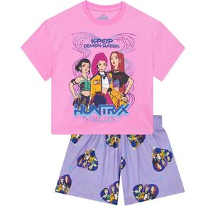 KPop Demon Hunters Pajamas, Rumi, Zoey & Mira Girls’ Pajama Set, K Pop Pyjamas in Saudi Arabia