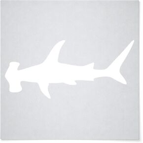 Hammerhead Shark 1 Reusable Mylar Stencil - Art Craft Supplies New Sizes (8") in Saudi Arabia