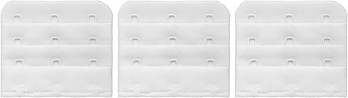 Bra Extenders 3 Hooks 3 Rows, Soft Stretchy Elastic Bra Extension Strap in Saudi Arabia