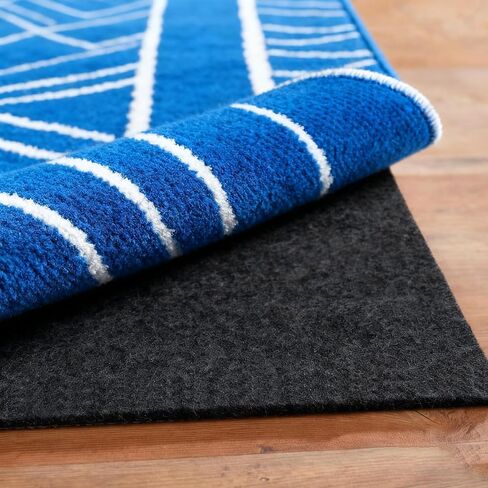5×7Ft Medium Thick Non Slip Rug Pads, Waterproof Soft Felt Rubber Cushion Mat, Under Rug Non Slip pad for Hardwood Floors and Protected Surface,Unfading and securely All Place in Saudi Arabia