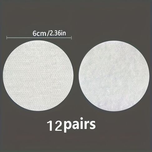 12 Pairs Heavy Duty Non-Slip Pads, Strong Adhesive Anti-Slip Flooring, Mattress, Sofa & Furniture Protectors, Reusable & Residue-Free, Durable Material for Home, Office, Gym, Hotel Use (White) in Kuwait