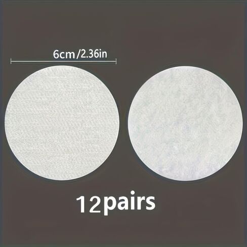 12 Pairs Heavy Duty Non-Slip Pads, Strong Adhesive Anti-Slip Flooring, Mattress, Sofa & Furniture Protectors, Reusable & Residue-Free, Durable Material for Home, Office, Gym, Hotel Use (White) in Kuwait