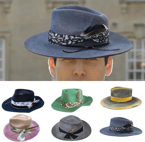Ethnic Wool Hat with Vintage Charm Elegant and Unique for Art Enthusiasts Soft and Comfortable Wool Hat in Kuwait