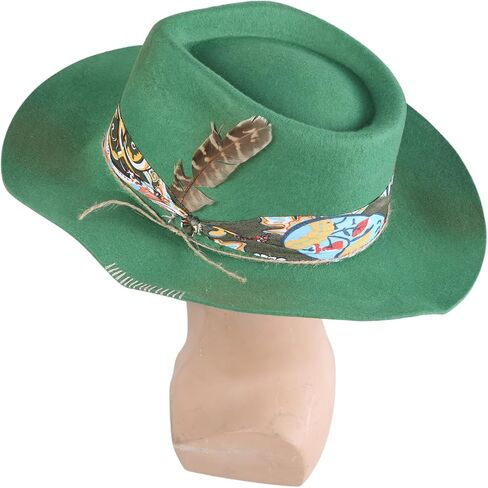 Ethnic Wool Hat with Vintage Charm Elegant and Unique for Art Enthusiasts Soft and Comfortable Wool Hat in Kuwait