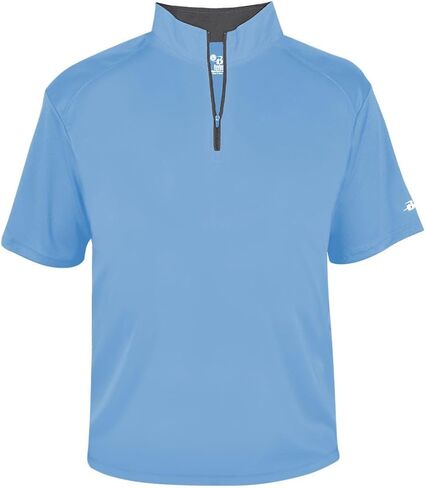 B-Core S/S 1/4 Zip Columbia Blue/Graphite 2X-Large in Kuwait