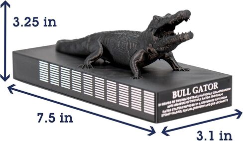 Bull Gator Statue 3D Replica | Gainesville, Florida | University Graduation Gift & Fan Memorabilia & Home, Dorm, Office Décor for College Students, Gators Graduates & Alumni in Saudi Arabia