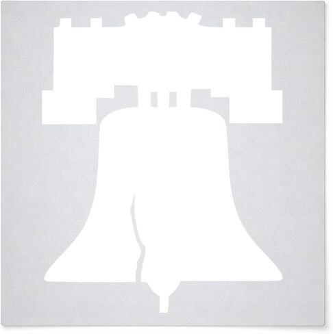 Liberty Bell 2 Reusable Mylar Stencil - Art Craft Supplies New Sizes (8") in Kuwait