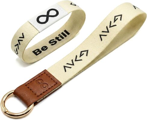 NFC Daily Bible Verse Bracelet & Keychain Wristlet Set - Scan for Scripture - Christian Religious Gifts for Women Men in Saudi Arabia