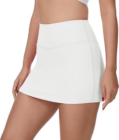 VIMPEP Women’s 2026 Tennis Skirt with Inner Pocket Shorts High Waisted Golf Skirts Summer Skort for Workout Athletic Yoga 609 in Kuwait