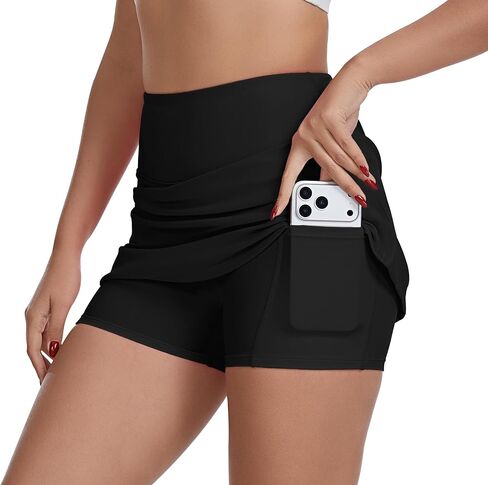VIMPEP Women’s 2026 Tennis Skirt with Inner Pocket Shorts High Waisted Golf Skirts Summer Skort for Workout Athletic Yoga 609 in Saudi Arabia