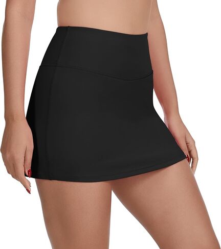 VIMPEP Women’s 2026 Tennis Skirt with Inner Pocket Shorts High Waisted Golf Skirts Summer Skort for Workout Athletic Yoga 609 in Saudi Arabia