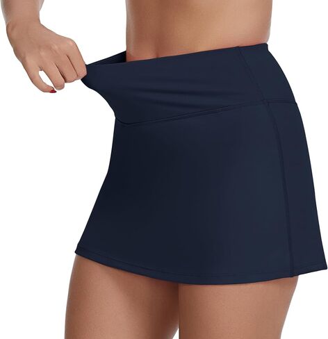 VIMPEP Women’s 2026 Tennis Skirt with Inner Pocket Shorts High Waisted Golf Skirts Summer Skort for Workout Athletic Yoga 609 in Saudi Arabia