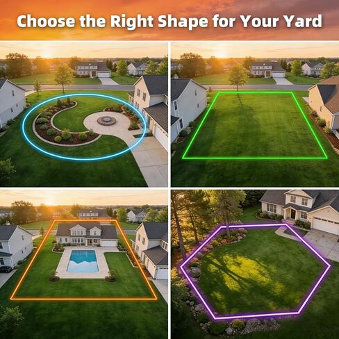 E-FENCE No Warranty GPS Wireless Dog Collar Fence System, Outdoor Use Only(Purple) in Saudi Arabia