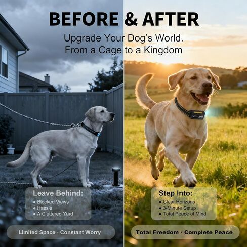 E-FENCE No Warranty GPS Wireless Dog Collar Fence System, Outdoor Use Only(Purple) in Saudi Arabia