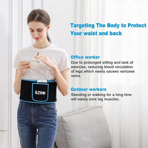 22" x 14" Large Red Light Therapy Wrap Belt, 660nm&850nm Red Light Mat, 210 LEDs Wearable Pad with Pulsing Mode Pain Relief for Waist Back Muscle, Near Infrared Light Therapy for Body in Saudi Arabia