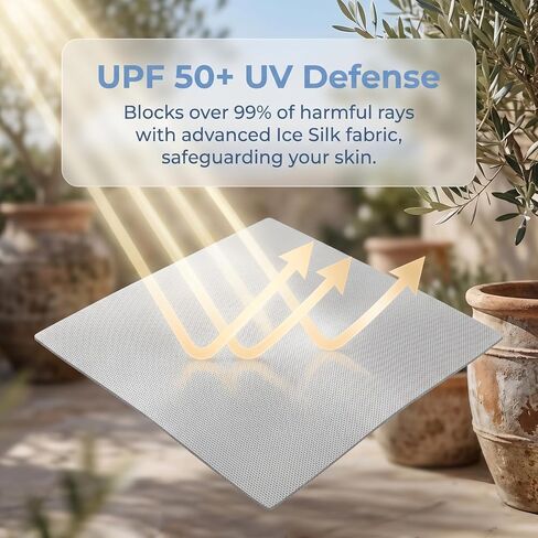 UPF 50+ Face Cover for Sun Protection, Ice Silk Full Face Sun Shield Neck Gaiter, Breathable UV Protection Mask for Outdoor Sports Motorcycle Cycling, Stretchy Dustproof Face Cover in Saudi Arabia