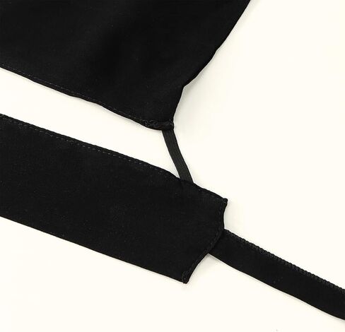 Yeieeo Saudi Niqab with Buckram Headband,Black Breathable Mesh Face Veil, Adjustable Tie,Muslim Modest Wear for Women in Saudi Arabia
