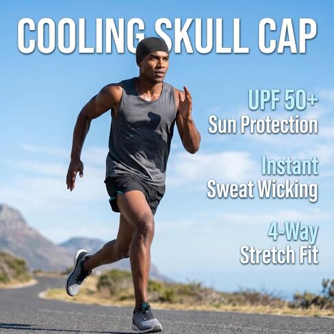 Chedin 4 Pack Cooling Helmet Liners for Men Women, Moisture Wicking Skull Caps, Breathable Lycra Sweat Caps for Cycling Motorcycle Running Hard Hat in Saudi Arabia
