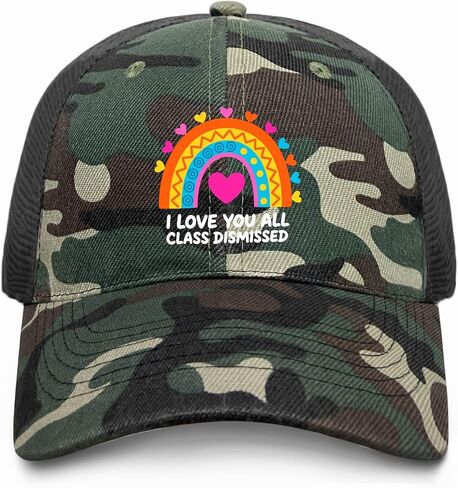 I Loves You All Class Dismissed Hats Garde Cap for Boyfriends Camo in Kuwait