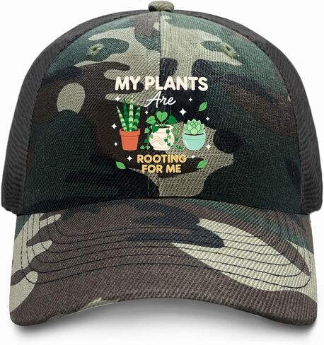 My Plants are Rooting for Me. hat Garde Cap for Men Camo in Kuwait