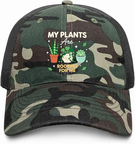 My Plants are Rooting for Me. hat Garde Cap for Men Camo in Kuwait