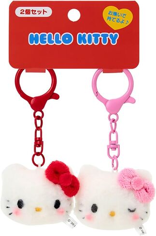 Sanrio 660540 Mini Mascot Keychain, Set of 2 (Matching Cats), Hello Kitty, For Ages 6 and Up in Kuwait