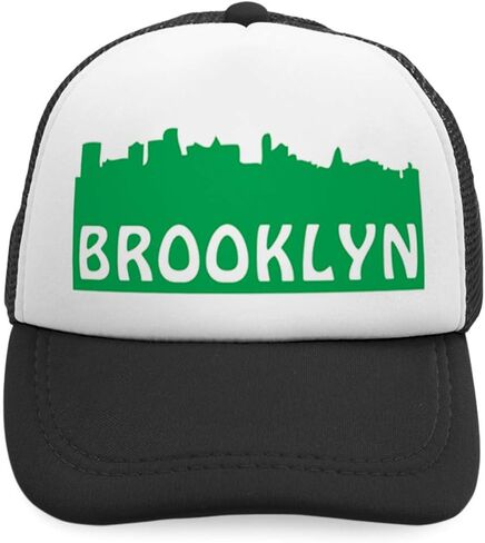 Custom Kids Trucker Hat Brooklyn Polyester Boys Caps & Girls Adjustable in Kuwait