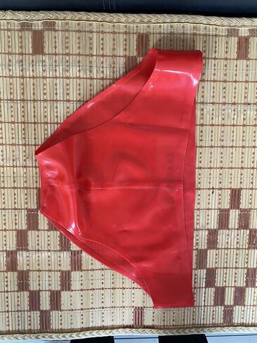 Novelty Latex Men Briefs Rubber Underwear Sexy Panties Handmade in Kuwait