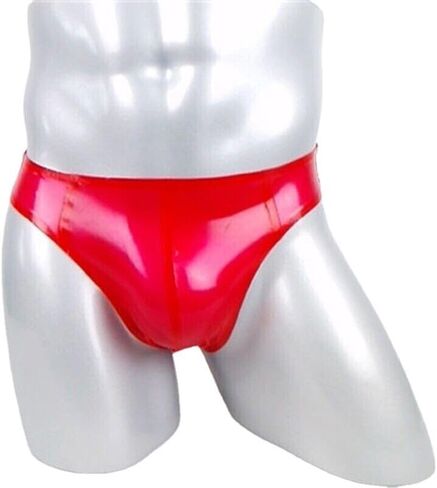 Novelty Latex Men Briefs Rubber Underwear Sexy Panties Handmade in Kuwait