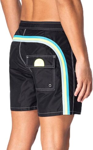 SUNDEK Mens Fixed Waist Boardshort, Swim Trunks 16" Length 7.5" Inseam in Saudi Arabia