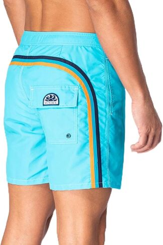 SUNDEK Mens Fixed Waist Boardshort, Swim Trunks 16" Length 7.5" Inseam in Saudi Arabia