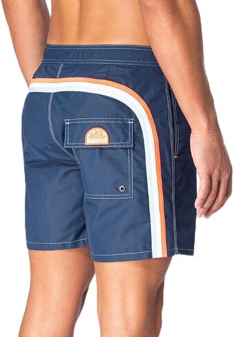 SUNDEK Mens Fixed Waist Boardshort, Swim Trunks 16" Length 7.5" Inseam in Saudi Arabia