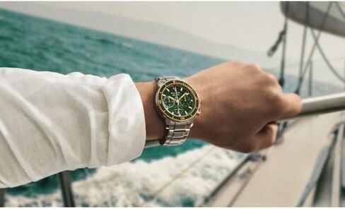 Bulova Men's Marine Star Series C Two-Tone Stainless Steel 6-Hand Chronograph Quartz Watch in Kuwait