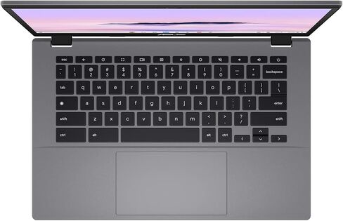 Asus Chromebook Plus CX34 CX3402CBA-DH388-GR 14" Chromebook - Full HD - Intel Core i3 12th Gen i3-1215U - 8 GB - 128 GB Flash Memory - Rocky Gray - Intel Chip - 1920 x 1080 - ChromeOS - Intel UHD in Saudi Arabia