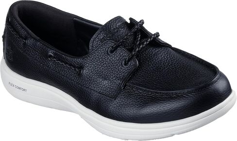 Skechers Womens On-the-go Flex Radiant Leather Boat Shoe in Kuwait