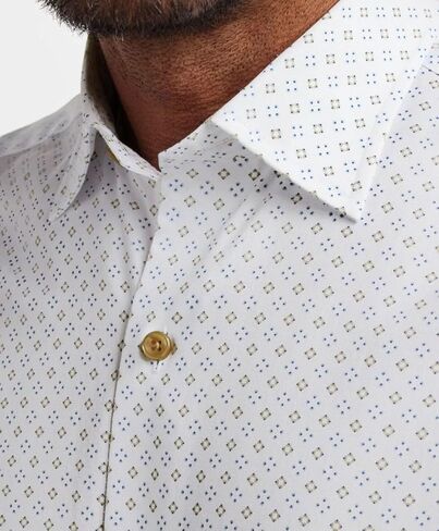 David Donahue Men's Long Sleeve Casual Sport Shirt in Saudi Arabia