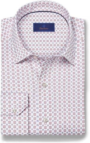 David Donahue Men's Long Sleeve Casual Sport Shirt in Saudi Arabia