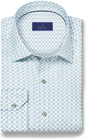 David Donahue Men's Long Sleeve Casual Sport Shirt in Saudi Arabia