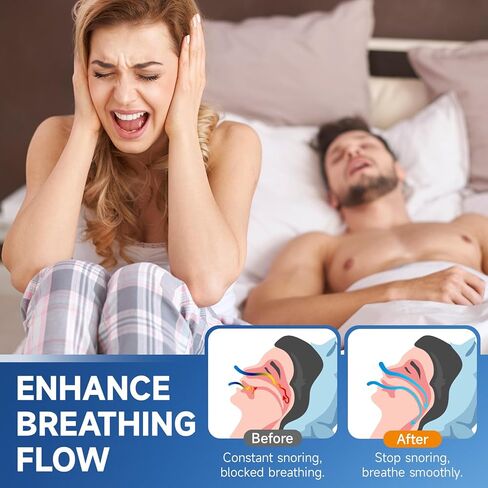 Anti Snoring Spray -Anti Snoring Devices, Snore Calming Solution to Help Clear Throat & Airway, Anti snoring Supporter for Better Sleep, 30ml in Saudi Arabia