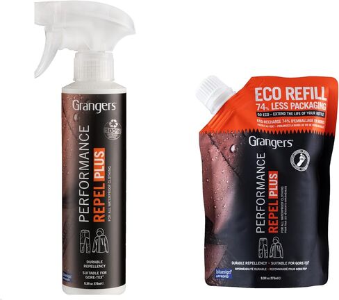 Granger's Performance Repel Plus Waterproofing Treatement - Spray Bottle (9.3oz) & Refill Bundle (9.3oz) in Saudi Arabia