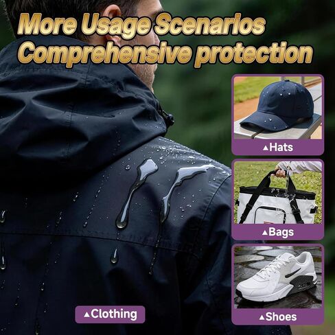 Shoe Protector Spray for Sneakers: Waterproof & Stain-Resistant for Sneakers, Suitable for Suede, Nubuck, Leather, and Other Materials, Protection for Hiking, Walking and Travel in Saudi Arabia