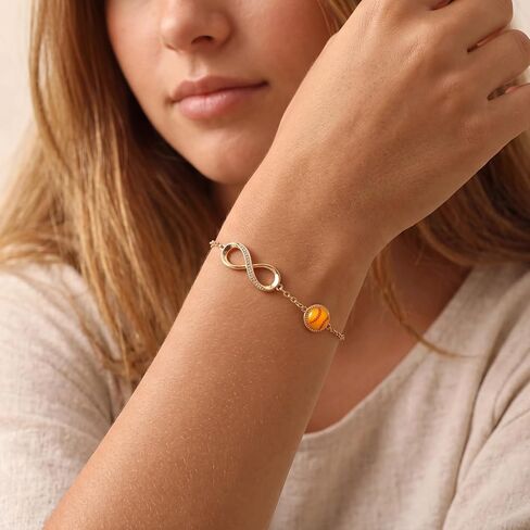 Softball/Volleyball/Soccer/Basketball Bracelet for Girls Teen Women,14K Gold Plated Infinity Charm Link Bracelet Sports Accessories Jewelry Gifts for Lovers Players Team Coach in Kuwait