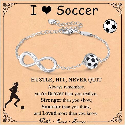 Softball/Volleyball/Soccer/Basketball Bracelet for Girls Teen Women,14K Gold Plated Infinity Charm Link Bracelet Sports Accessories Jewelry Gifts for Lovers Players Team Coach in Kuwait