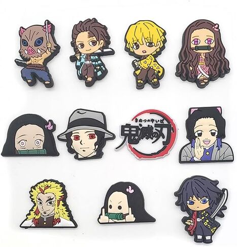 Multiple Shoe Charms, Cute Hole Shoe Charms, Waterproof Removable PVC Shoe Decorations Accessories, Universal DIY Custom Shoe Pins for Men Women Teens Adults, Multiple Styles Casual Shoe Ornaments Set in Saudi Arabia