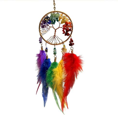 Blue Dream Catcher for Car,Handmade Dream Catchers Rearview Mirror Hanging Decor,Good Luck Charm for Safe Travel, Car Accessories for Women (Popular Picks) in Saudi Arabia