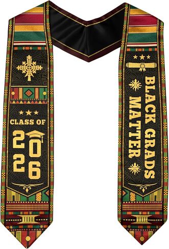 African Graduation Stole, Stoles For Graduation 2026, Class Of 2026, African Graduate Sash in Kuwait
